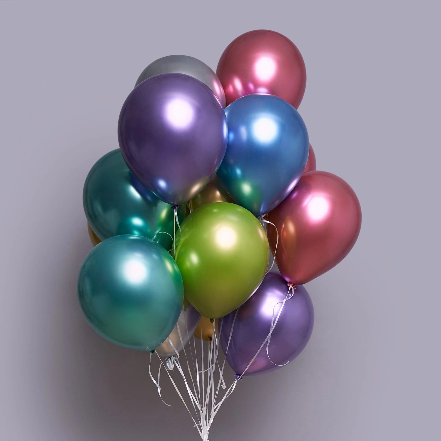 Helium xrom şarlar rəngli 11 ədəd