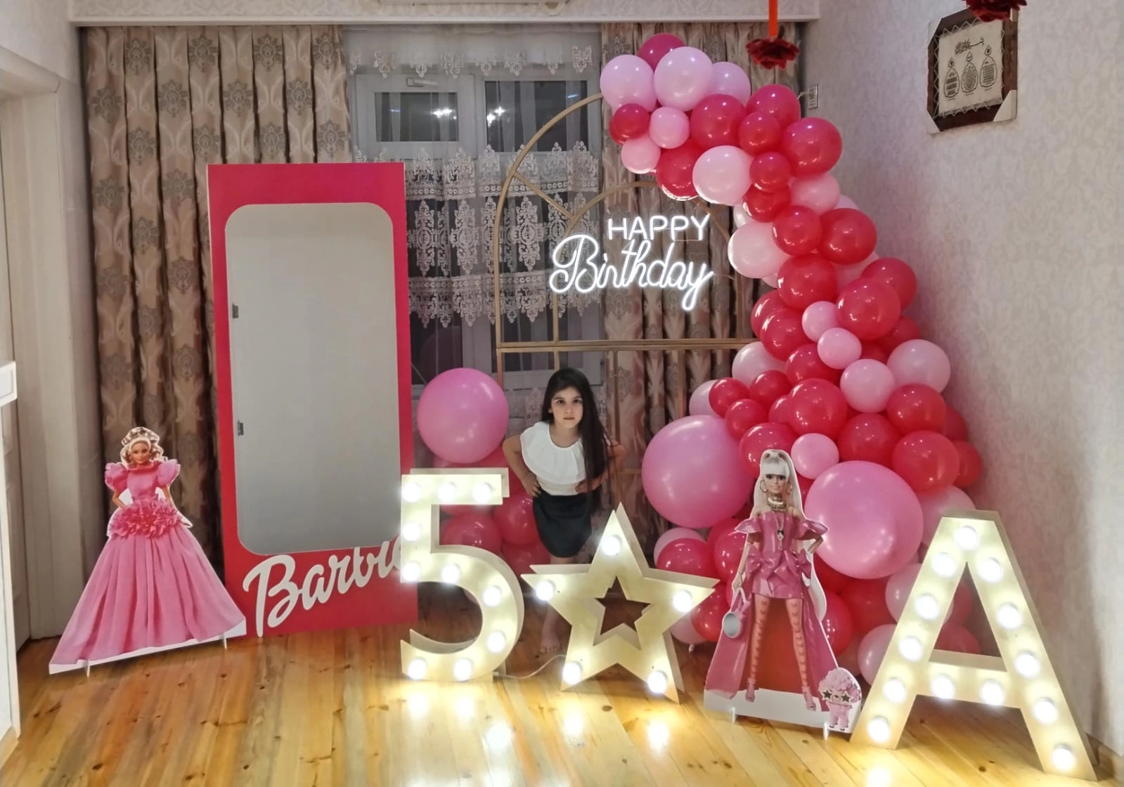 Ad günü dekoru "Barbie"
