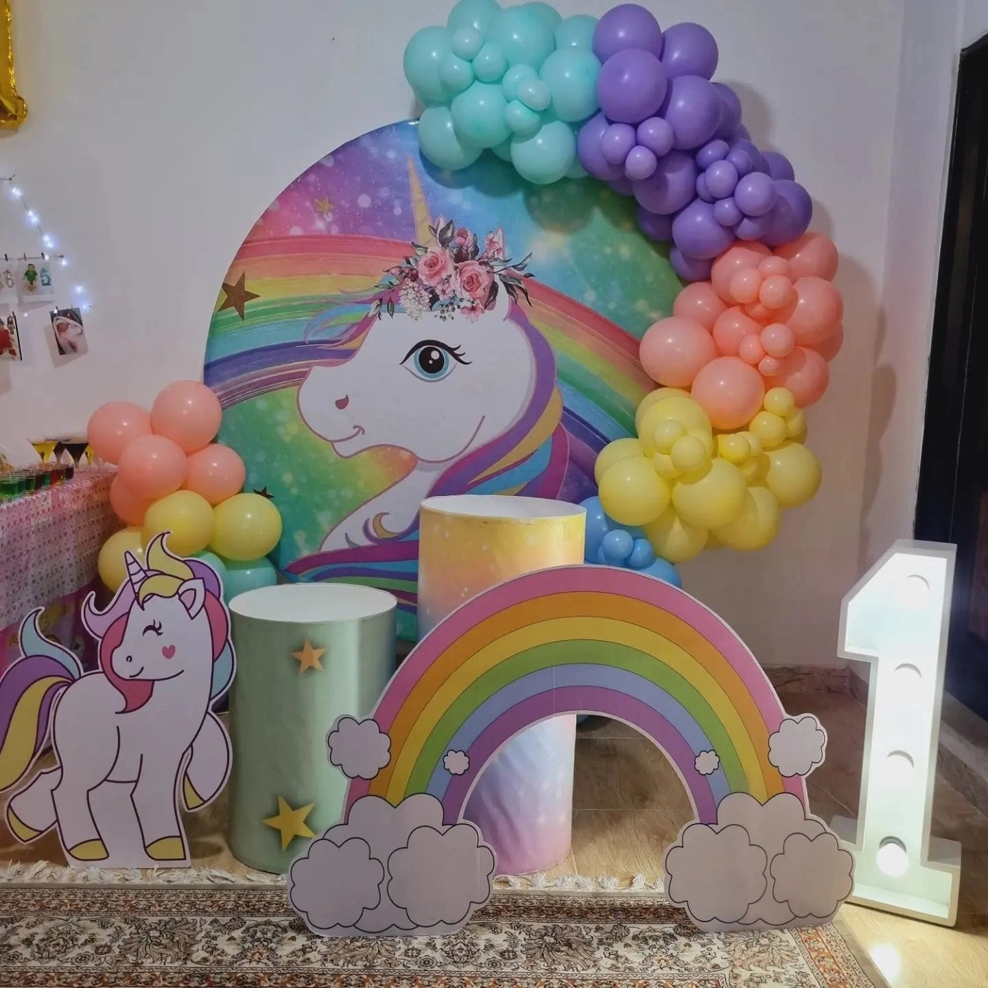 Ad günü dekoru "Pony" Dekorasiya