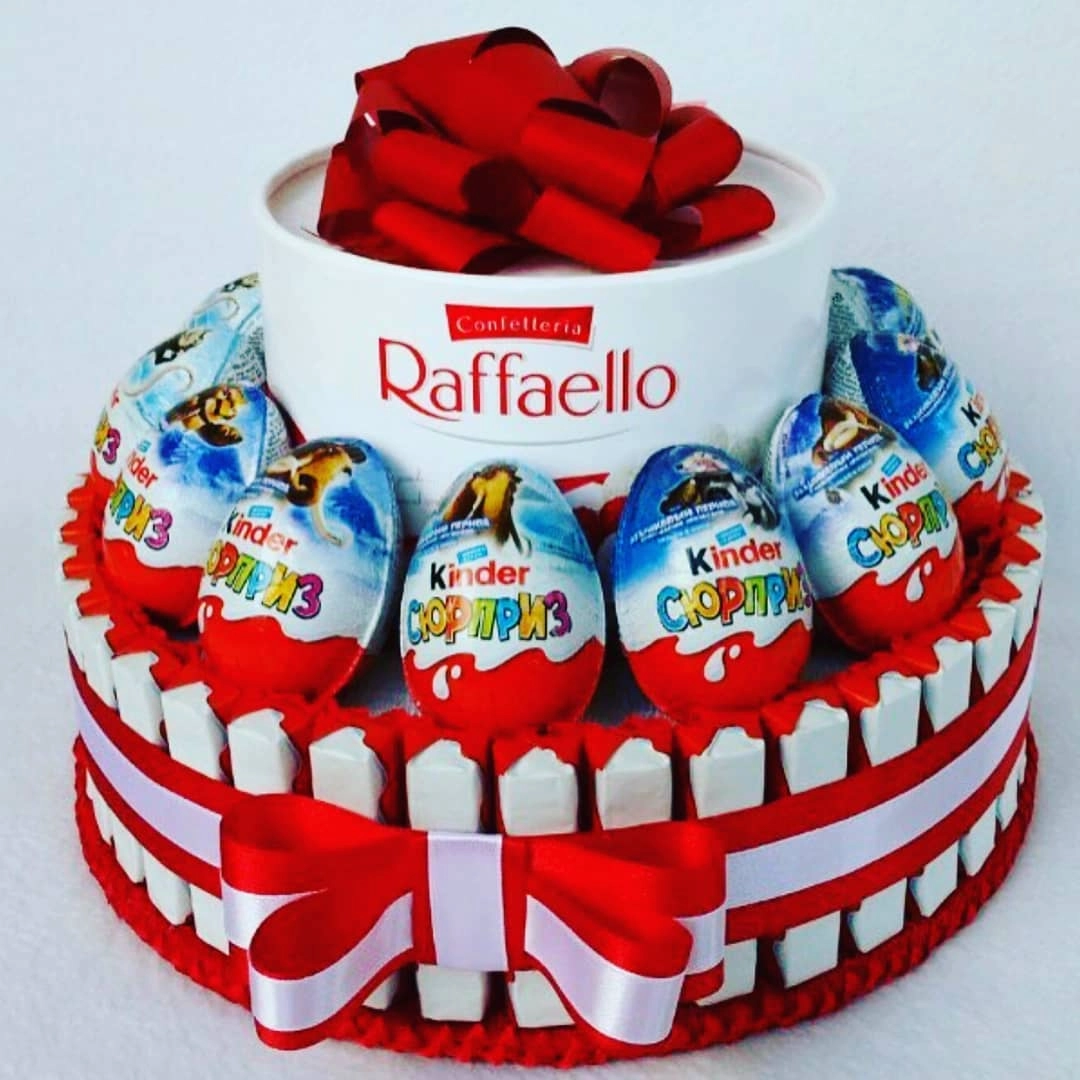 Kinder və raffaello 8 mart