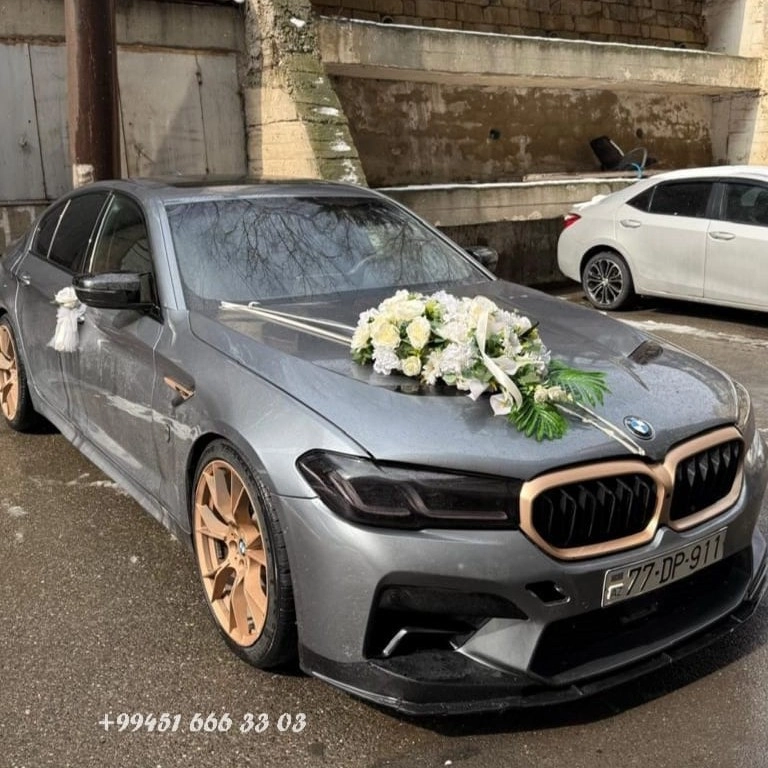 Maşın bəzəyi suni güllərlə Maşın bəzəmə - Image 3
