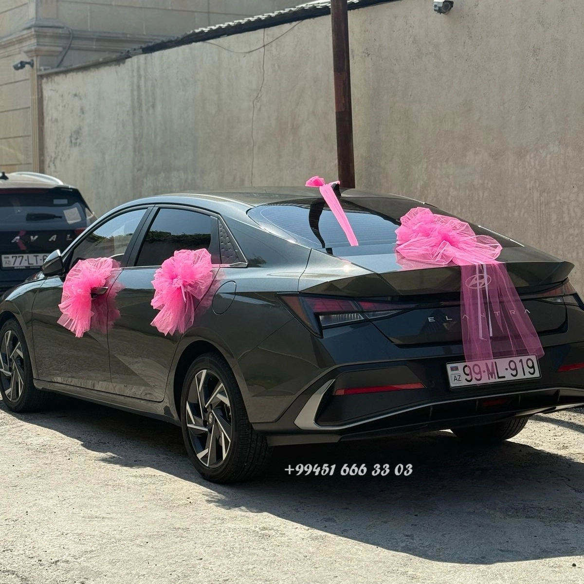 Maşın bəzəyi xəstaxana çıxışı üçün Maşın bəzəmə - Image 6