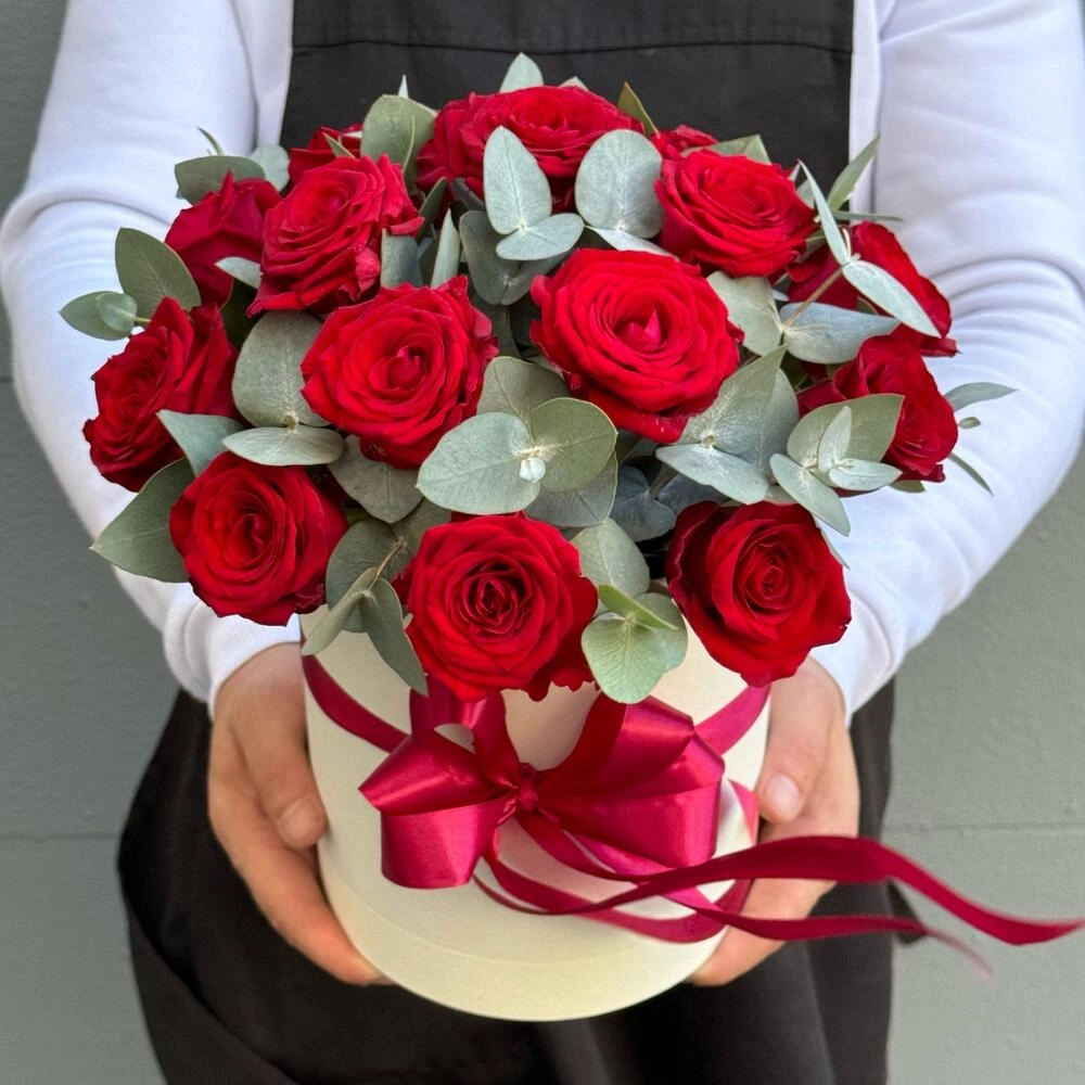 Red rose box Qızılgül