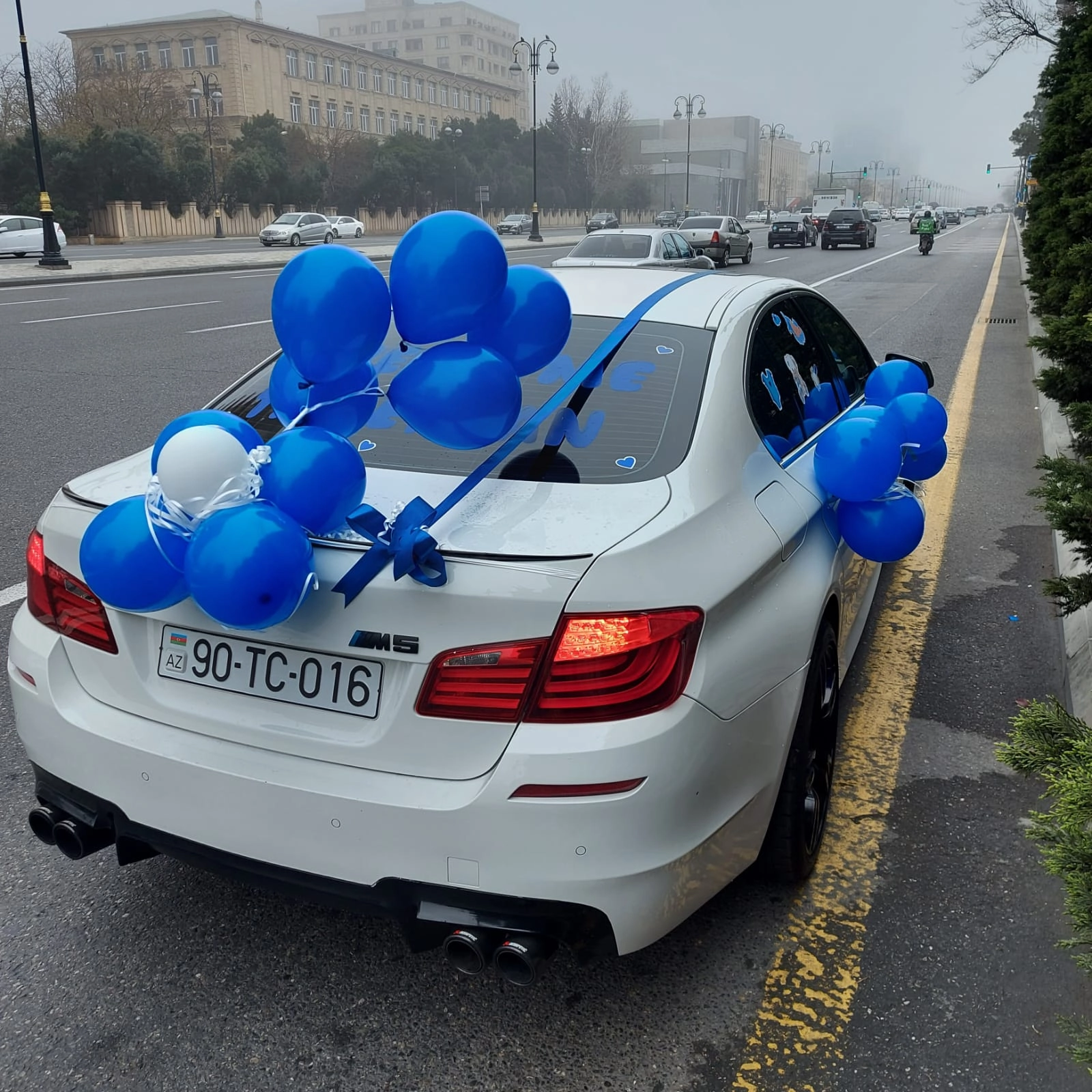 Təzə doğulmuş uşaq üçün maşın bəzədilməsi Maşın bəzəmə - Image 3