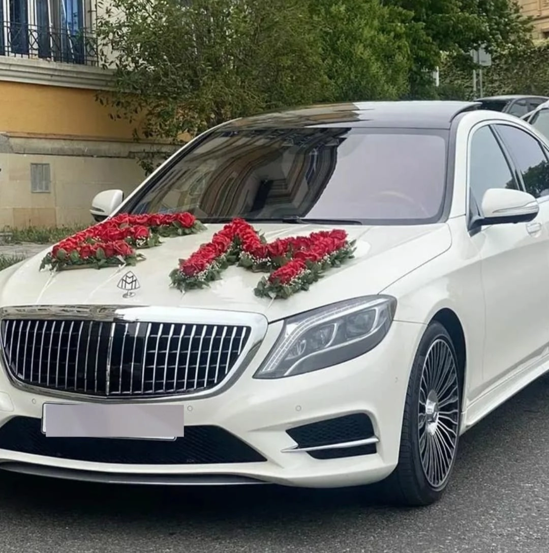 Toy maşını baş hərflər Maşın bəzəmə - Image 2