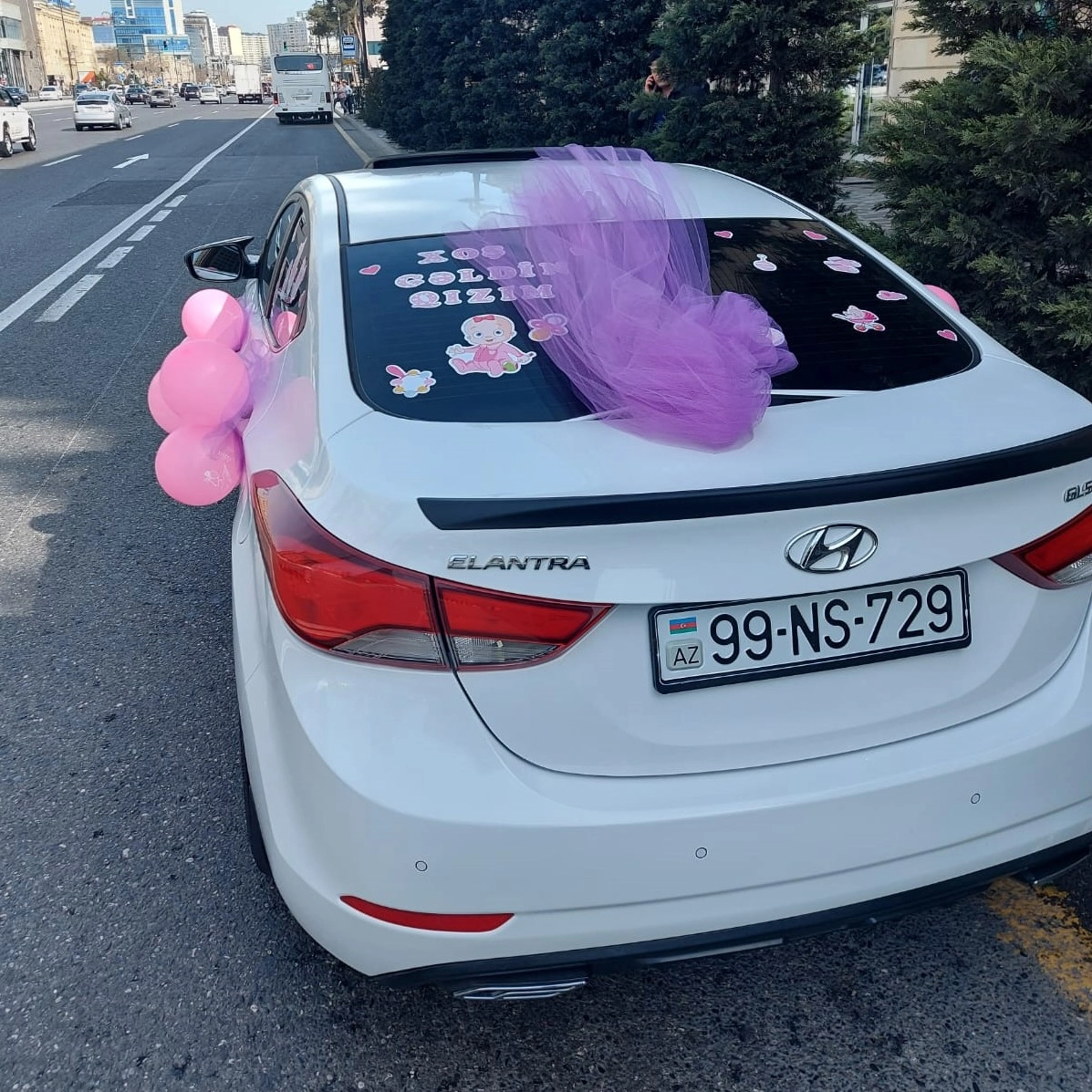 Yeni doğulan uşaqlar üçün maşın bəzəmə - Image 3